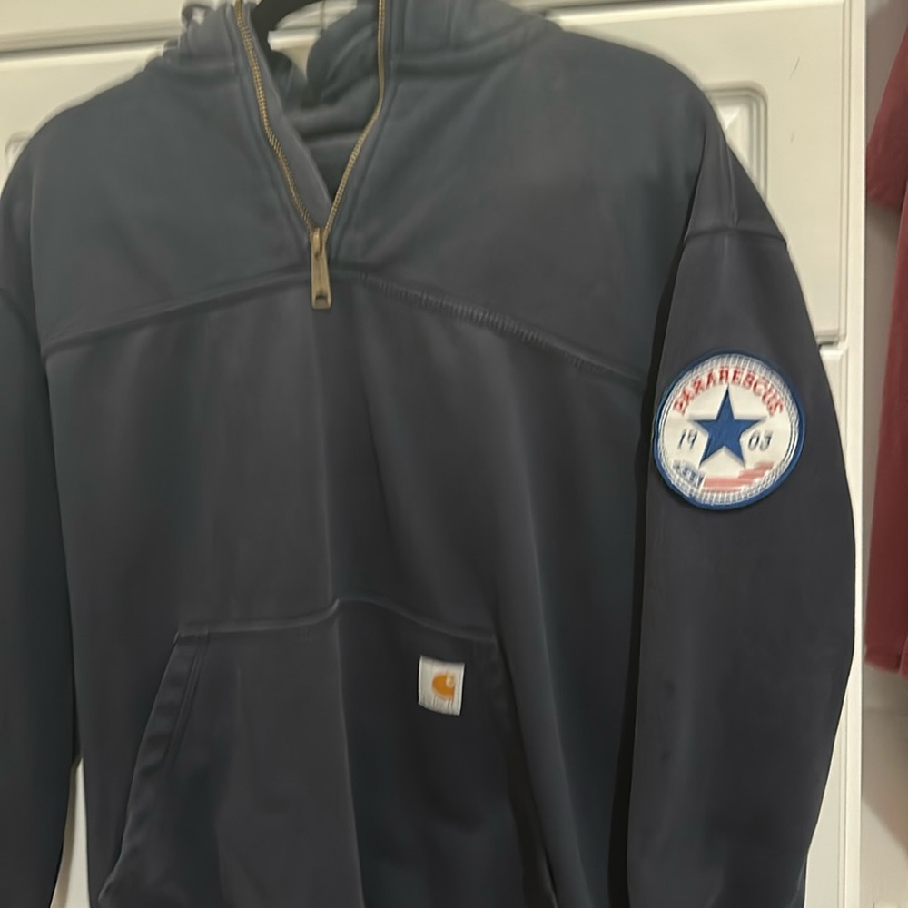 Carhartt Rain Defender original Fit AirForcePararescue Quarter zip hoodie Size L